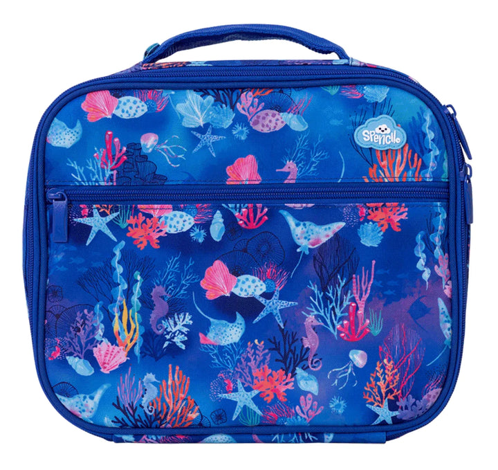 Spencil Big Cooler Lunch Bag Coral Garden