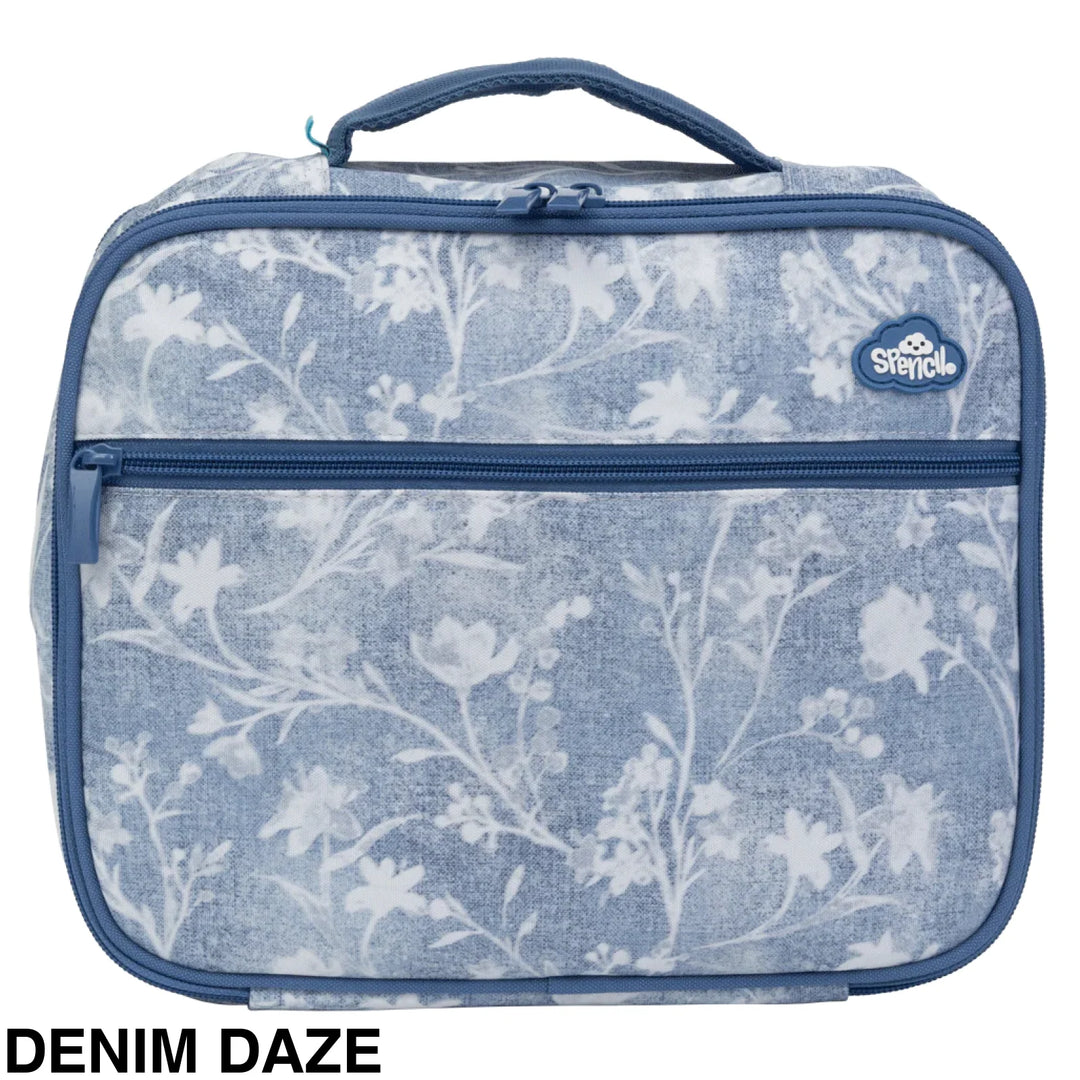 Spencil Big Cooler Lunch Bag Denim Daze