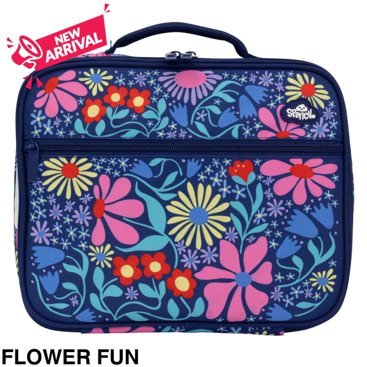 Spencil Big Cooler Lunch Bag Flower Fun