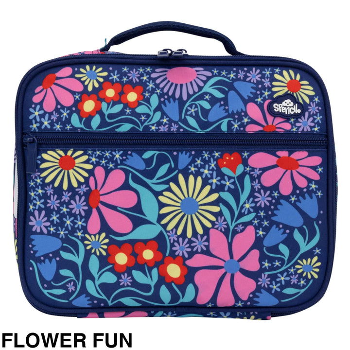 Spencil Big Cooler Lunch Bag Flower Fun