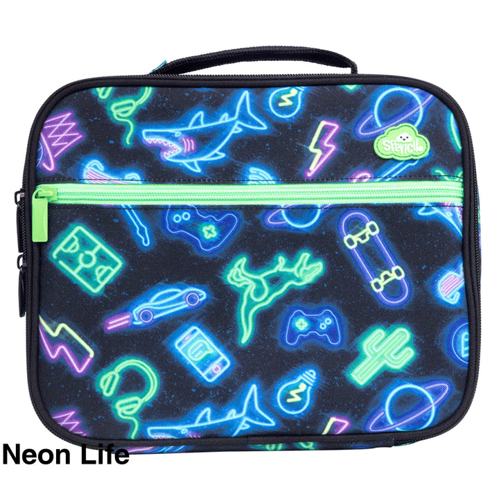 Spencil Big Cooler Lunch Bag Neon Life