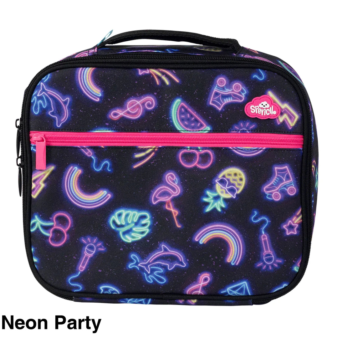 Spencil Big Cooler Lunch Bag Neon Party