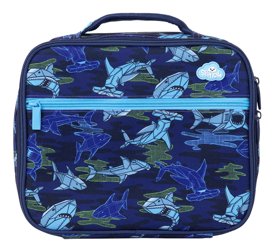 Spencil Big Cooler Lunch Bag Robo Shark