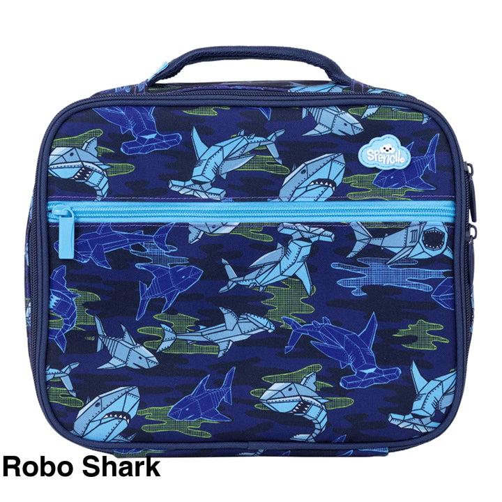 Spencil Big Cooler Lunch Bag Robo Shark