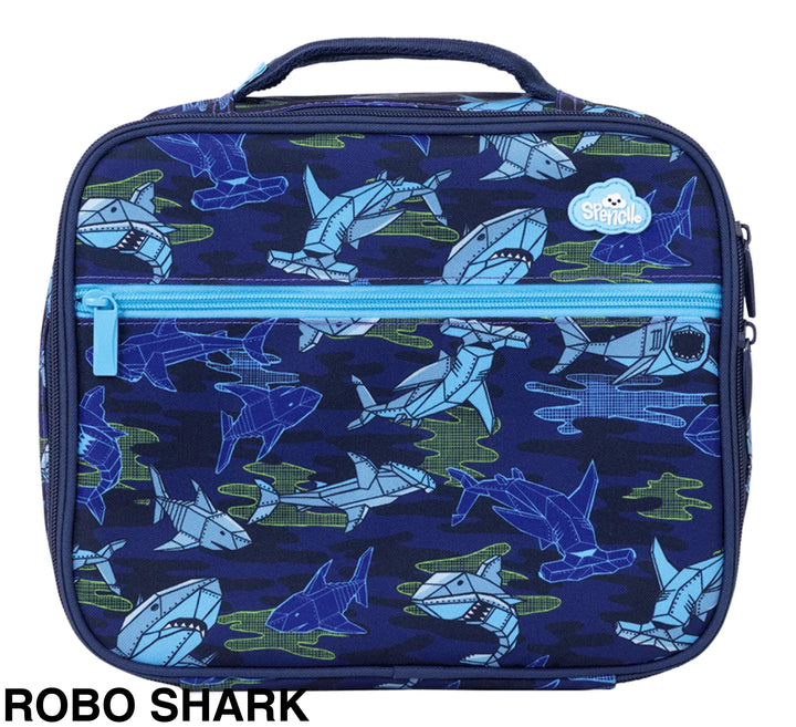 Spencil Big Cooler Lunch Bag Robo Shark