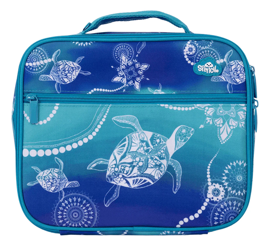 Spencil Big Cooler Lunch Bag Turtle Of Life