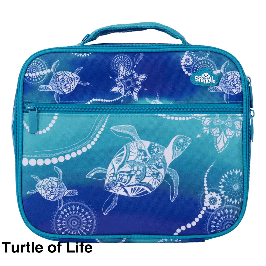 Spencil Big Cooler Lunch Bag Turtle Of Life