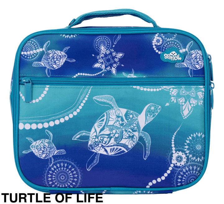 Spencil Big Cooler Lunch Bag Turtle Of Life