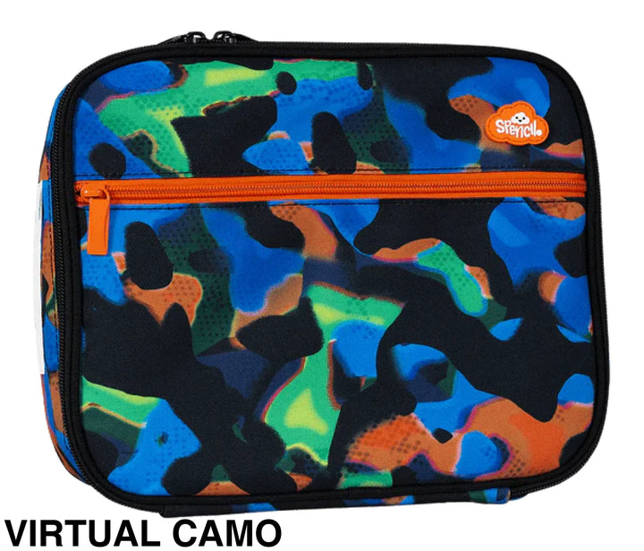 Spencil Big Cooler Lunch Bag Virtual Camo