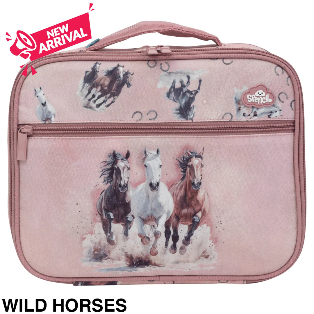 Spencil Big Cooler Lunch Bag Wild Horses