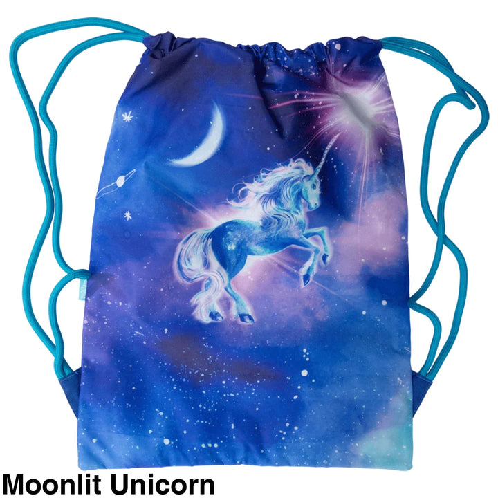 Spencil Big Drawstring Bag Moonlit Unicorn