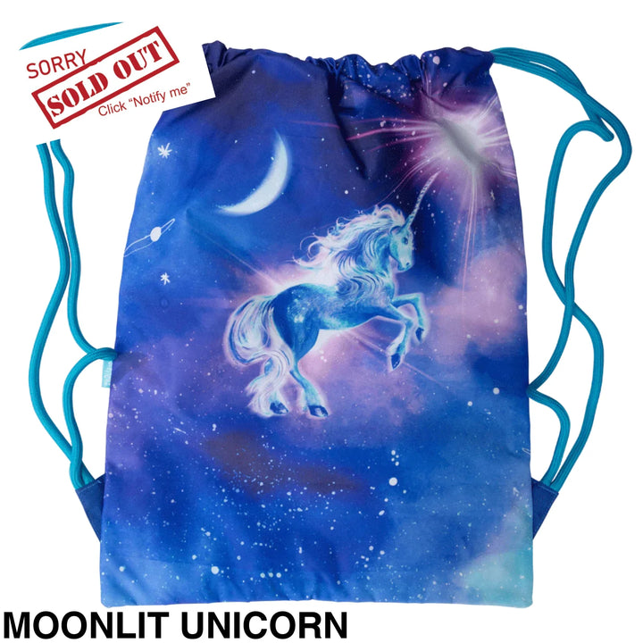 Spencil Big Drawstring Bag Moonlit Unicorn
