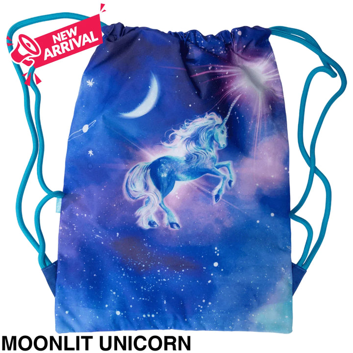 Spencil Big Drawstring Bag Moonlit Unicorn