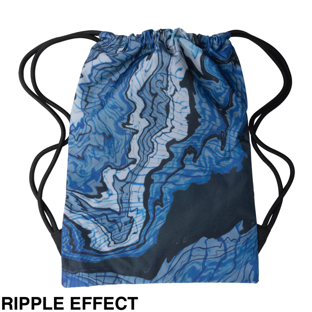 Spencil Big Drawstring Bag Ripple Effect