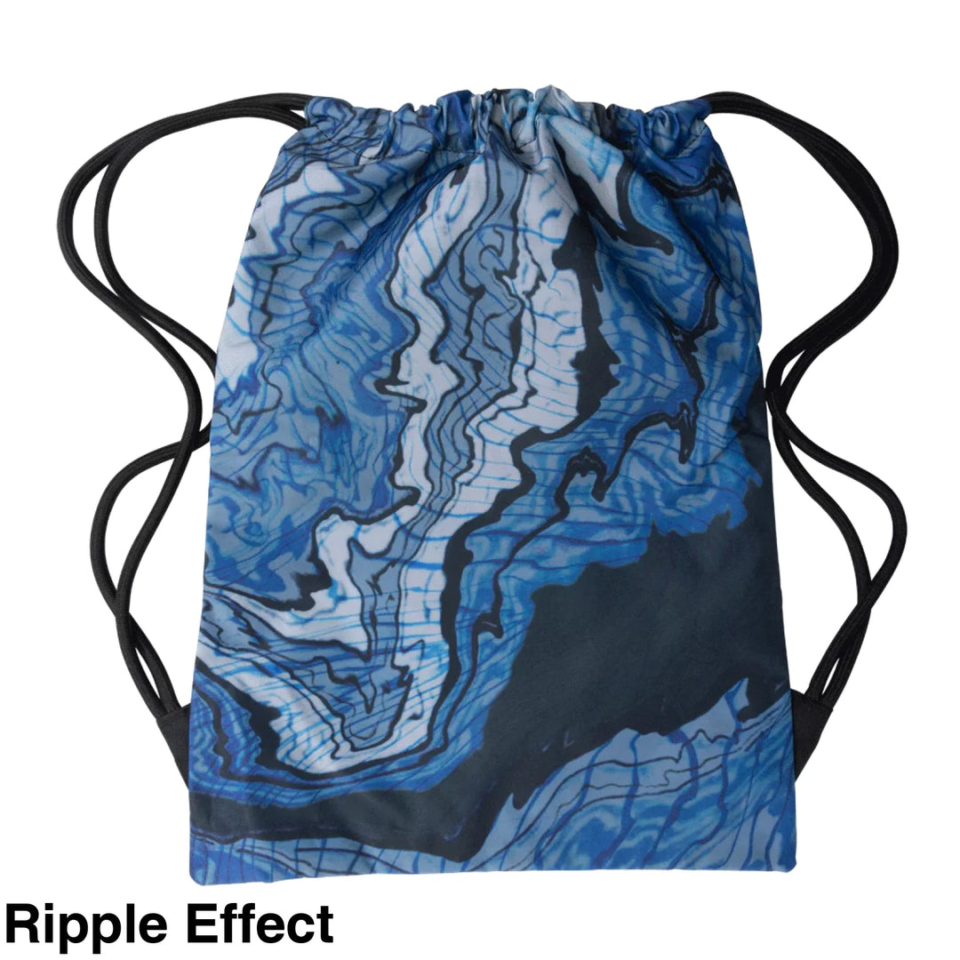 Spencil Big Drawstring Bag Ripple Effect