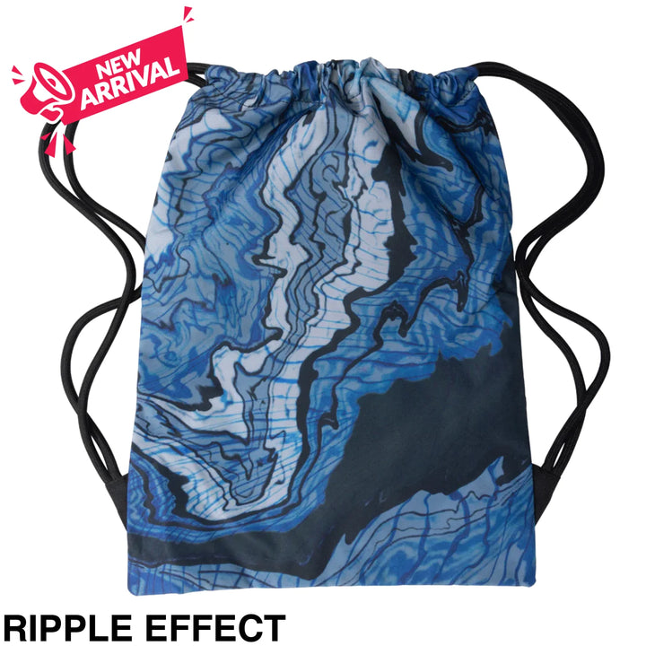 Spencil Big Drawstring Bag Ripple Effect