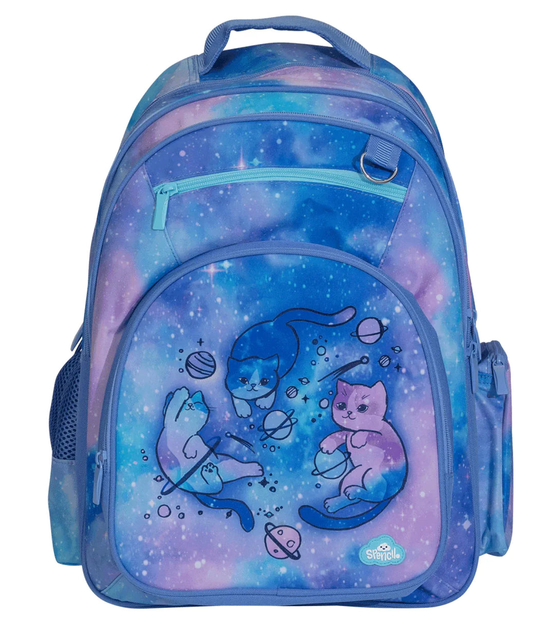 Spencil Big Kids Backpack Cat-A-Cosmic