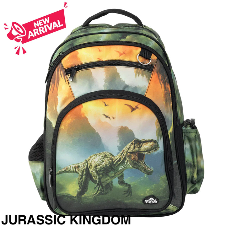 Spencil Big Kids Backpack Jurassic Kingdom
