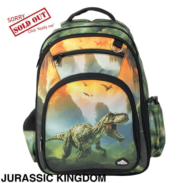 Spencil Big Kids Backpack Jurassic Kingdom