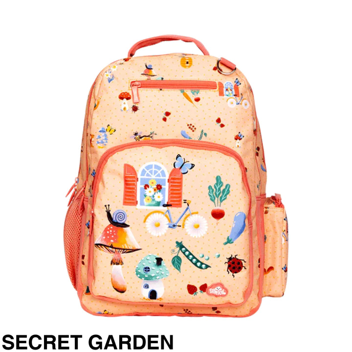 Spencil Big Kids Backpack Secret Garden