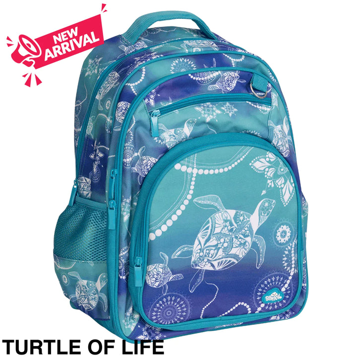 Spencil Big Kids Backpack Turtle of Life