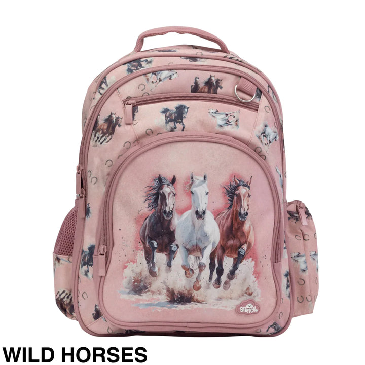 Spencil Big Kids Backpack Wild Horses