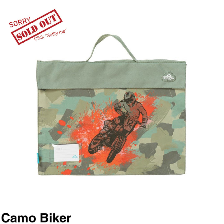 Spencil Library Bag Camo Biker