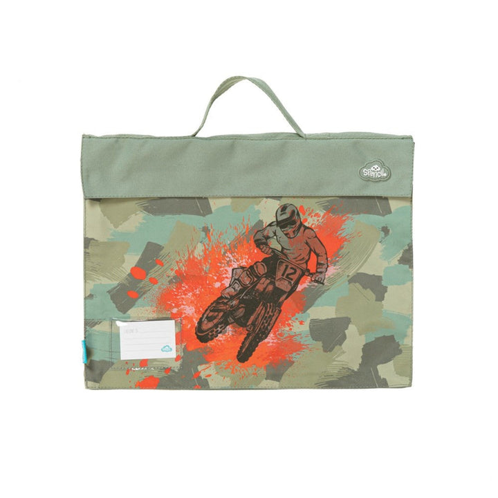 Spencil Library Bag Camo Biker
