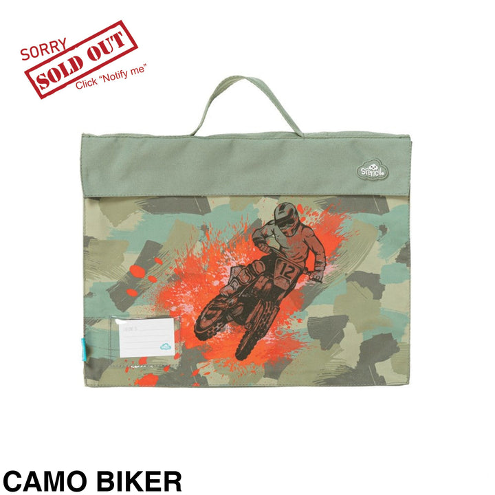 Spencil Library Bag Camo Biker