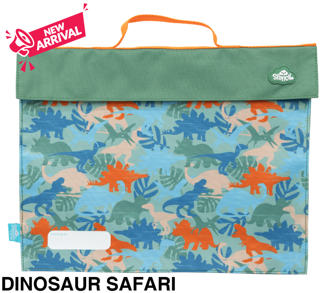 Spencil Library Bag Dinosaur Safari