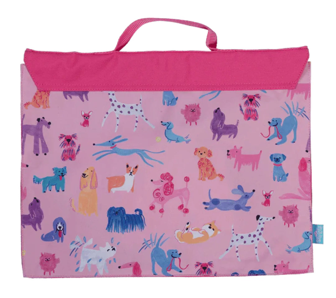 Spencil Library Bag Doodle Dogs