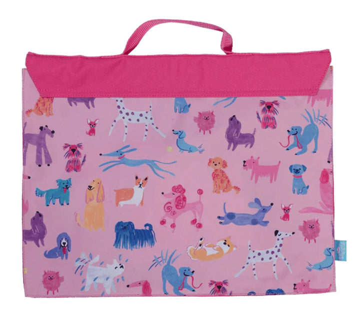 Spencil Library Bag Doodle Dogs