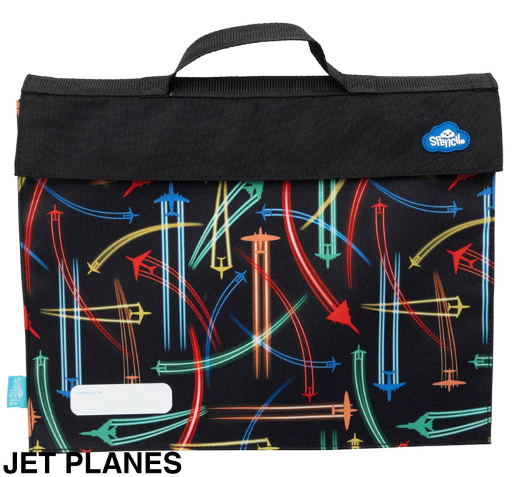 Spencil Library Bag Jet Planes