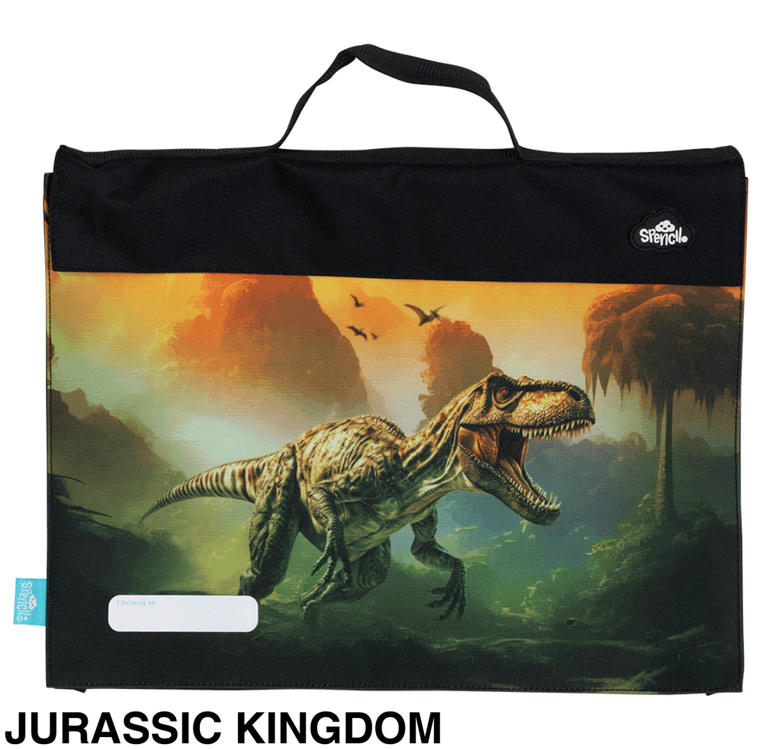 Spencil Library Bag Jurassic Kingdom
