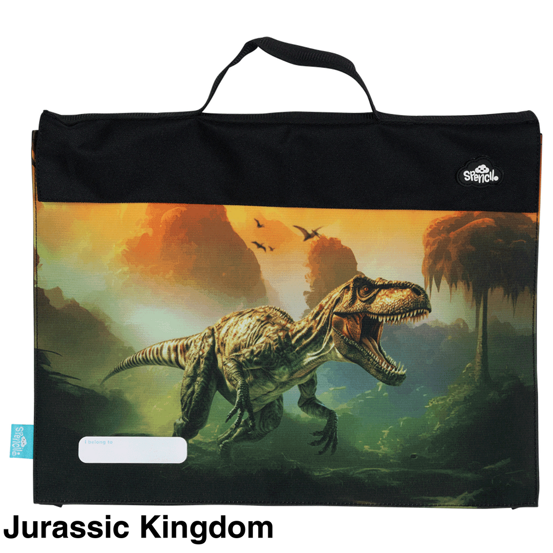 Spencil Library Bag Jurassic Kingdom