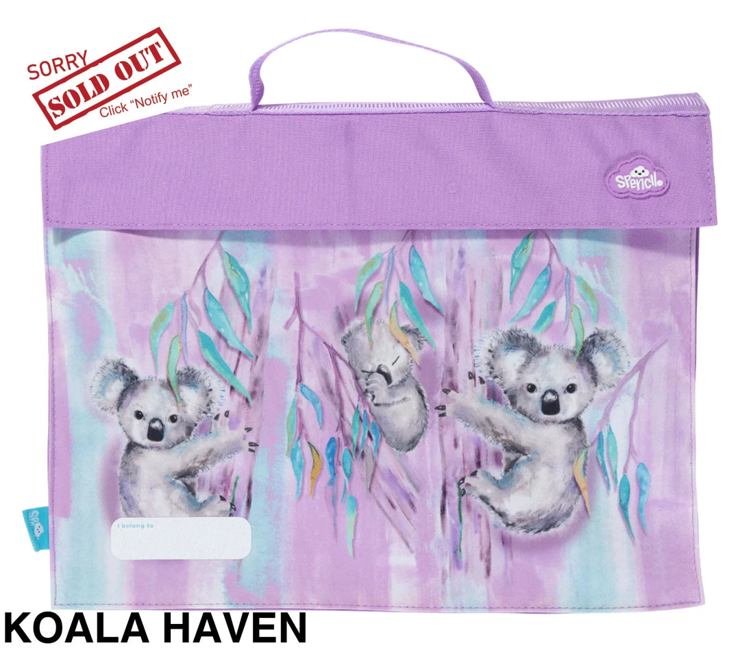Spencil Library Bag Koala Haven