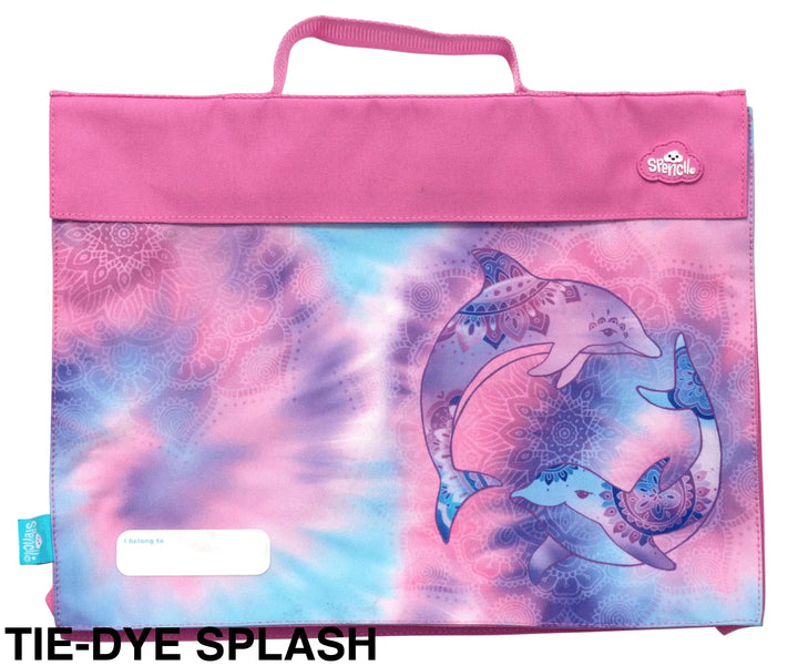 Spencil Library Bag Tie-Dye Splash