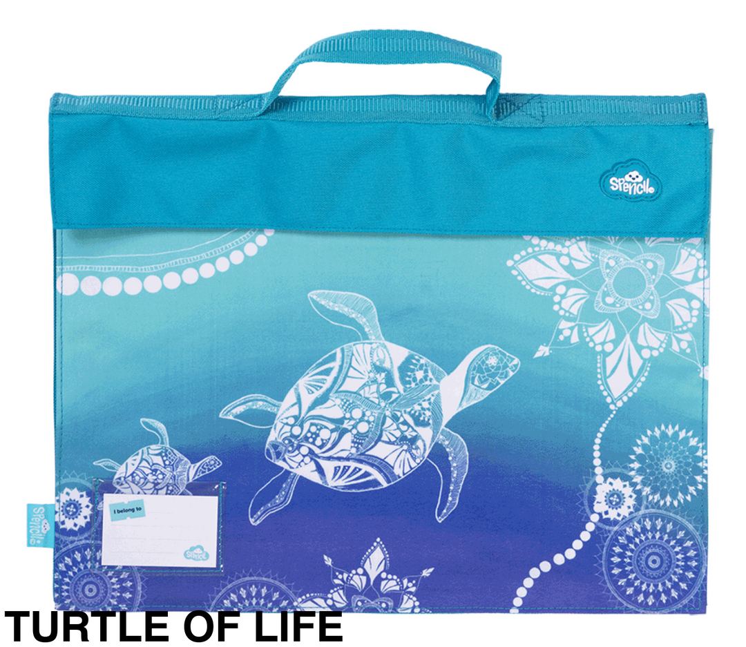 Spencil Library Bag Turtle Of Life
