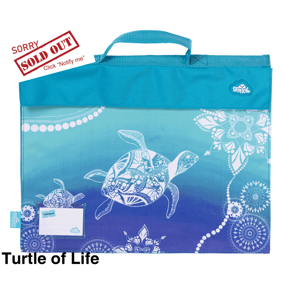 Spencil Library Bag Turtle Of Life