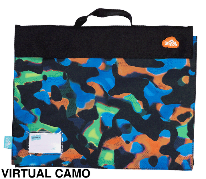 Spencil Library Bag Virtual Camo
