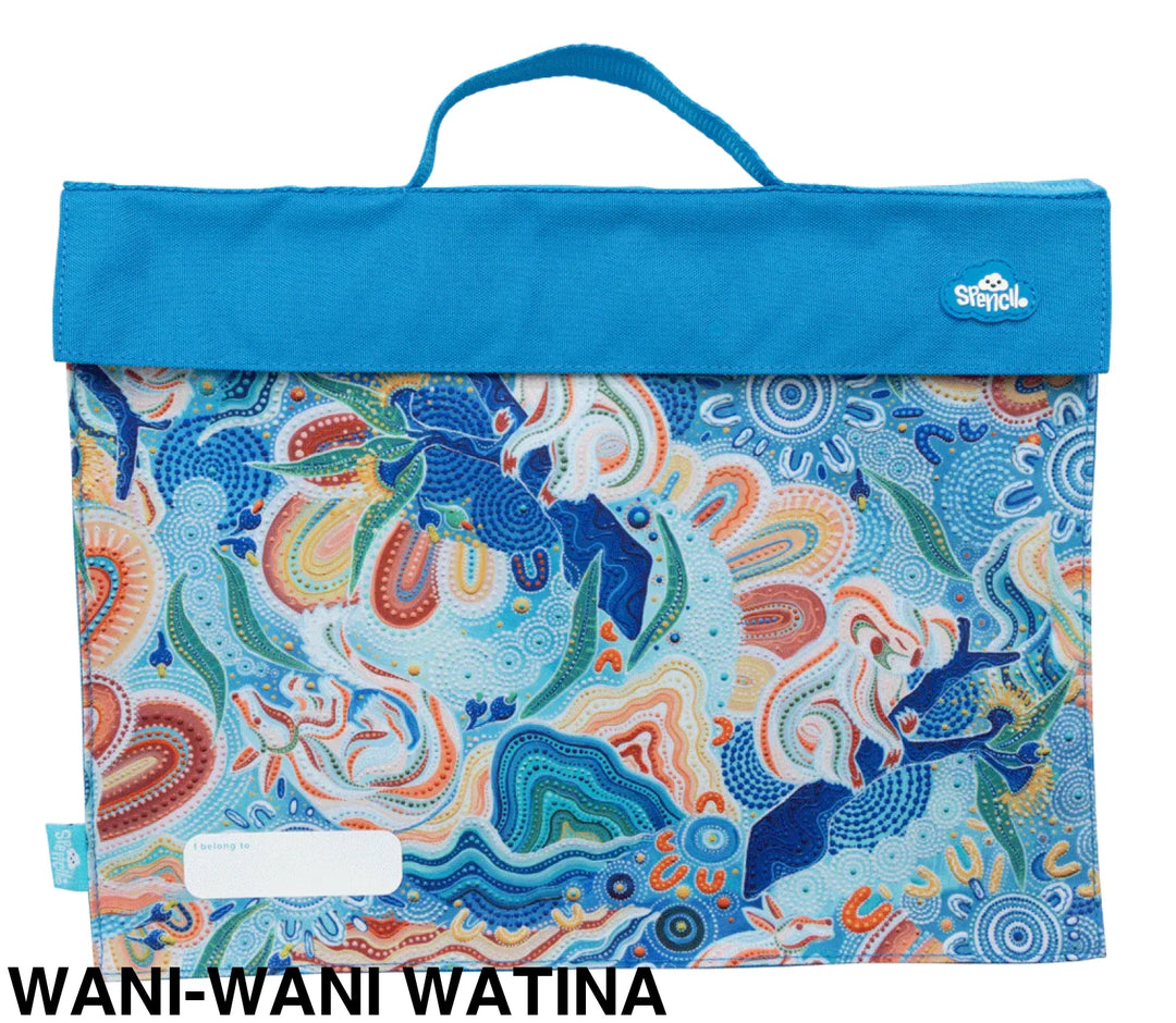 Spencil Library Bag Wani-Wani Watina