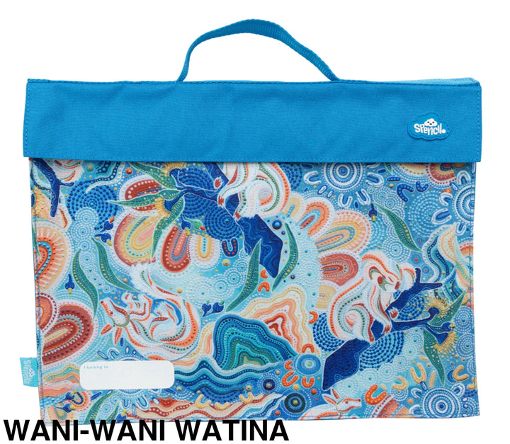Spencil Library Bag Wani-Wani Watina