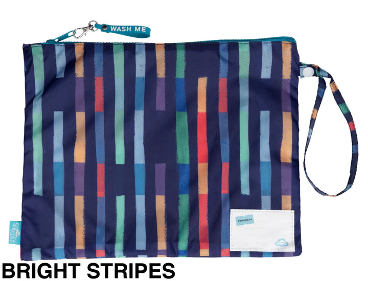 Spencil Little Clean & Dirty Bags (set of 2) Bright Stripes