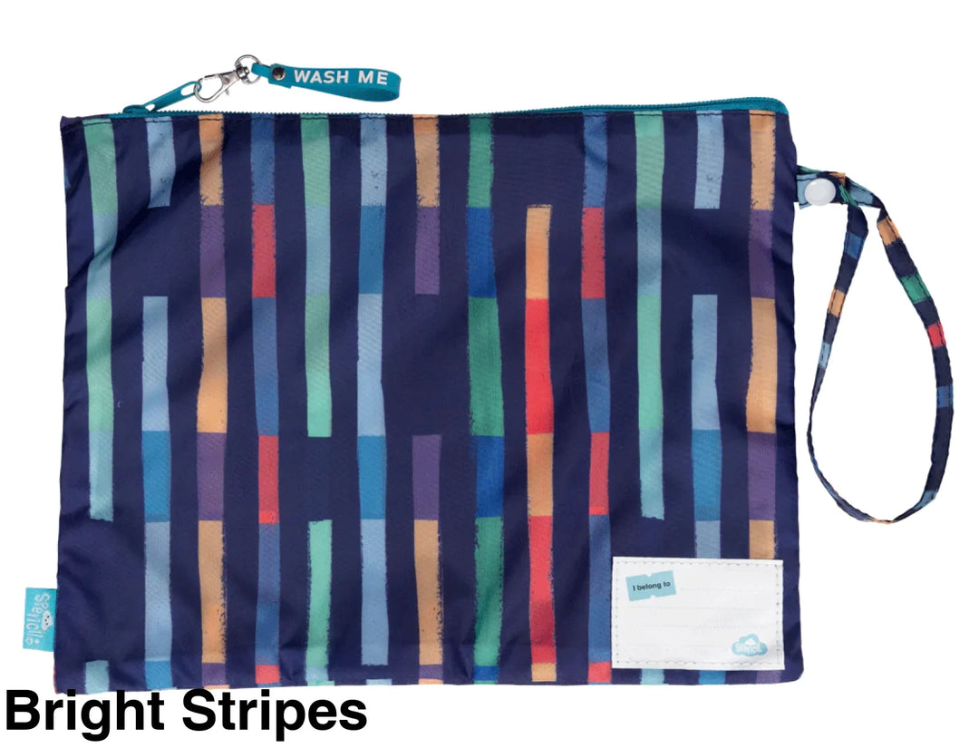 Spencil Little Clean & Dirty Bags (set of 2) Bright Stripes