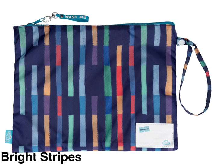 Spencil Little Clean & Dirty Bags (set of 2) Bright Stripes