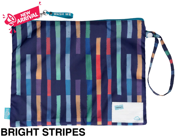 Spencil Little Clean & Dirty Bags (set of 2) Bright Stripes