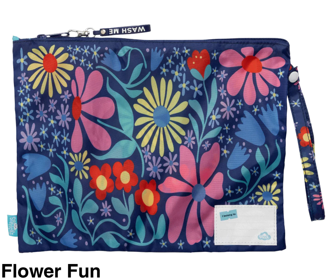 Spencil Little Clean & Dirty Bags (set of 2) Flower Fun
