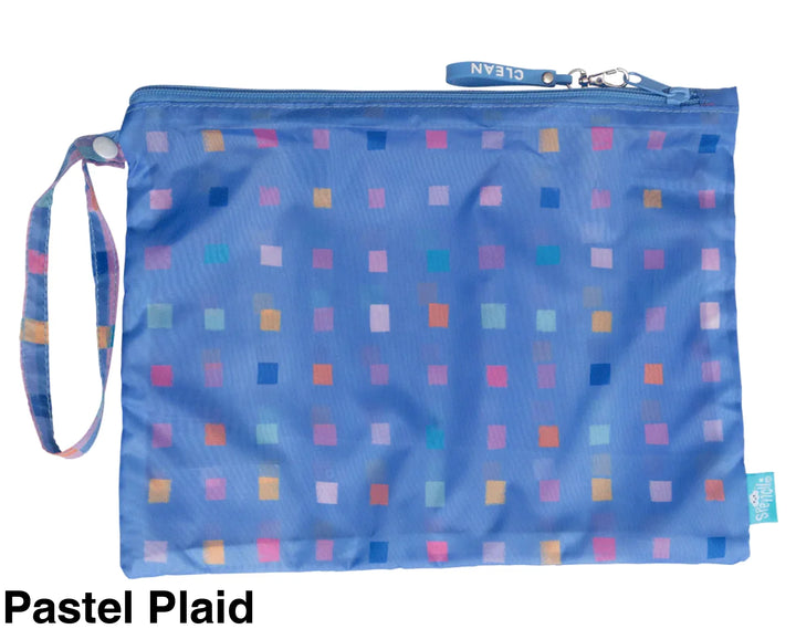Spencil Little Clean & Dirty Bags (set of 2) Pastel Plaid