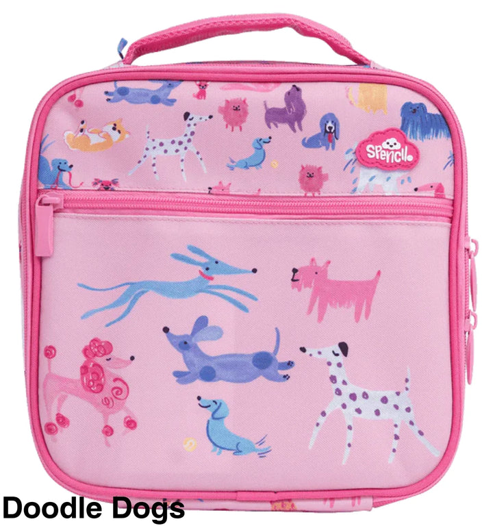 Spencil Little Cooler Lunch Bag Doodle Dogs