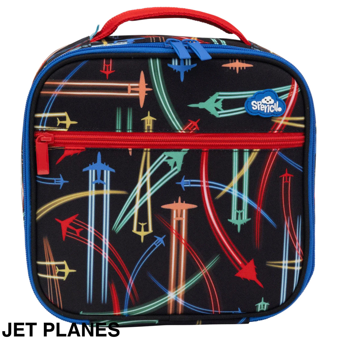 Spencil Little Cooler Lunch Bag Jet Planes
